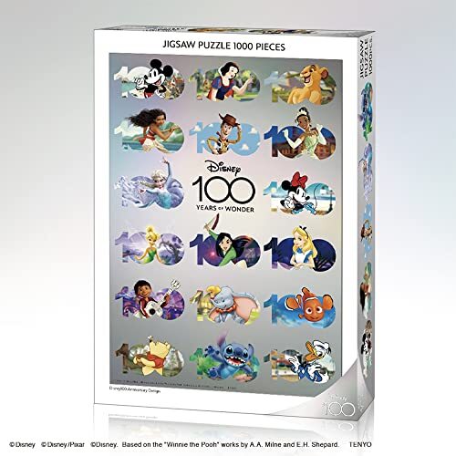 1000 Piece Jigsaw Puzzle Disney 100: Anniversary Design (51 x 73.5 cm) F/S  Japan