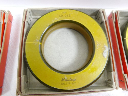 6St MITUTOYO Einstellring Messring 35_50_70mm für Dreipunkt innenmikrometer - Bild 4 von 8
