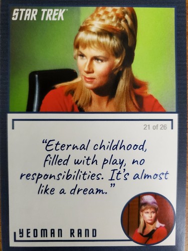 Rittenhouse Star Trek 2020 TOS archivos e inscripciones base (1-9) tarjeta seleccionada - Imagen 117 de 119