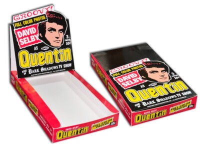 Dark Shadows QUENTIN Photo Cards GUM BOX (BOX ONLY!)
