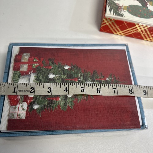 35 Christmas Cards Ornaments and a decorated Tree NEW Graphique and Countryside  - Picture 15 of 17