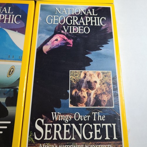 National Geographic VHS Tapes - Lot Of 8 - SEALED/NEW- Kangaroos, Air Force One - Picture 8 of 11