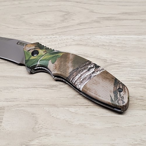 CRKT K480CXP Shenanigan Ken Onion Design Z Camo Realtree Xtra Discontinued - Picture 6 of 12