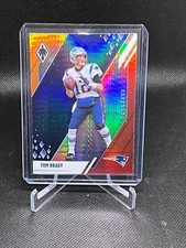 2021 Phoenix #84 Tom Brady Fire Burst Prizm New England Patriots