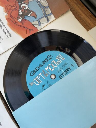 Gremlins 33 & 1/3 RPM Vinyl Records Read Along Story Books 1-5 1984 Complete Set - Picture 3 of 6