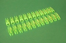 New Marco Arrow Nocks for Bear 8.5 mm Metric Magnum Arrows 2 Doz. Flo Blue