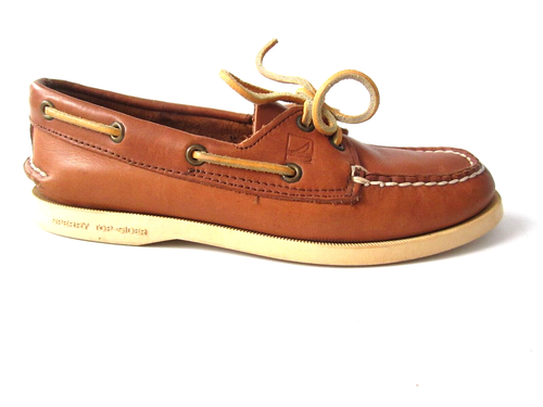Sperry Top-Sider 9195025 Womens Loafers Size 5.5 M Brown Leather Shoes lace up - Picture 12 of 15