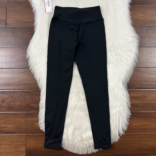 Pam & Gela Move Fast Womens Size P / XS Black S20 Lurex Rainbow 7/8 Leggings - Picture 7 of 9