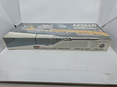 航空機・ヘリコプター REVELL APOLLO LUNAR SPACECRAFT 1/48 Revell 1967 Apollo 11 Lunar Spacecraft NASA Space Module 1