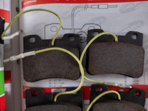 NEW FRONT BRAKE PADS - FITS: CITROEN AX (1987-91) - Bild 2 von 4