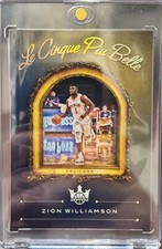 2020-21 Court Kings Le Cinque Piu Belle Zion Williamson Case Hit