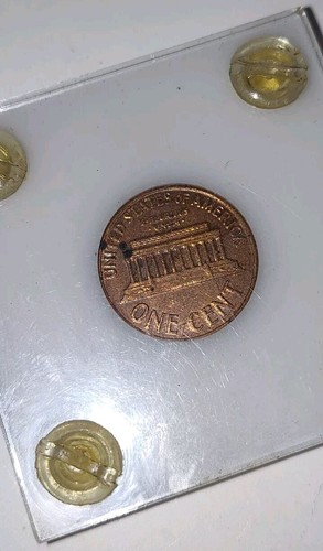 1960 D 1 ¢ Lincoln Memorial Cent durch Fehler geschlagen - Bild 5 von 5
