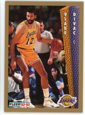 1992-93 Fleer Vlade Divac #107 HOF
