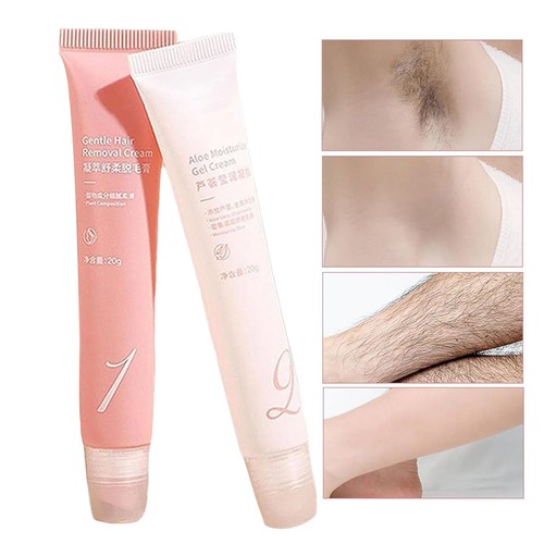 2* Pcs Aurlux Hair Remover Cream Women Moisturizing Lotion Remover For Arms - Picture 2 of 12