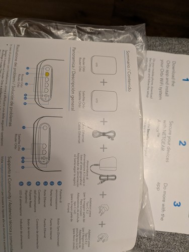 NETGEAR Orbi RBR350 AX1800 mesh WiFi 6 dual-band router & RBS350 extender Add-on - Picture 6 of 12