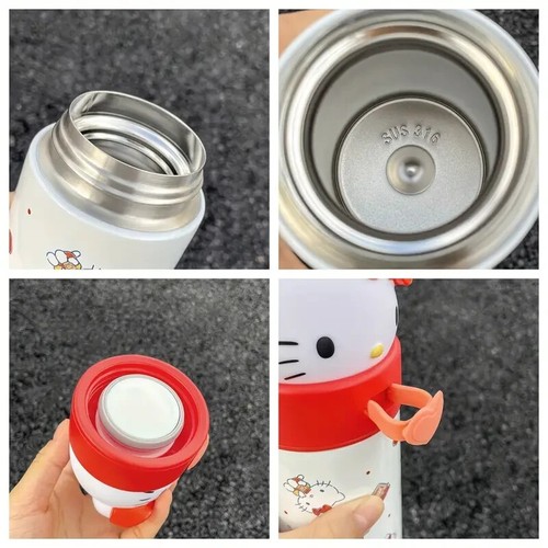Kuromi Stainless Steel Insulated Water Bottle 350ml - Purple - Picture 4 of 7