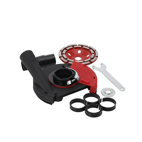 Absaughaube für Winkelschleifer + Diamantschleiftopf 125 mm Estrich Beton Neu