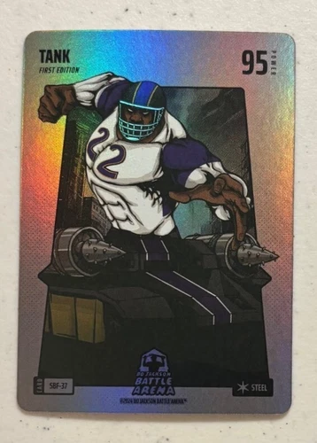 Bo Jackson Battle Arena Tank Silver Steel SBF-37 Derrick Henry