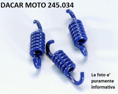 245.034 Clutch Spring Set D.2.0 Blue Polini Gilera Typhoon 50 - Typhoon 50 X
