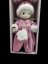 Precious Moments Connie Doll 1986 Limited Edition 13" with Stand NIB COA READ