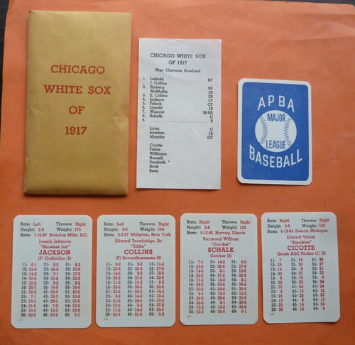 APBA Baseball großartige Teams der Vergangenheit Kartensets GTOP, vervollständigen Sie Ihr Set, Sie wählen - Bild 11 von 57