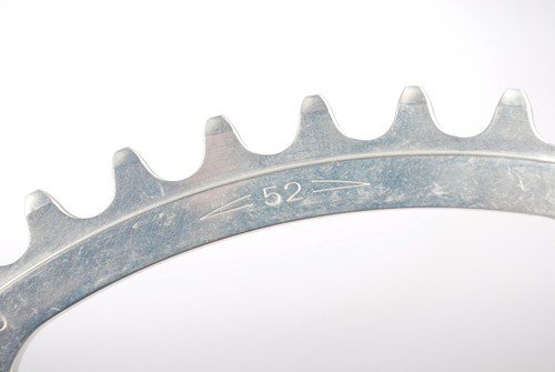 Campagnolo Super Record Bicycle Chainring Rossin Pantographed 144 BCD 52T NOS - Picture 3 of 4