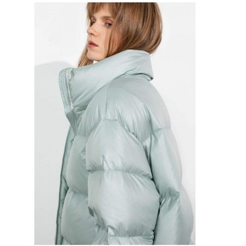 J.ing Wellington White Duck Down Filling Puffer Coat Jacket Outwear Blue NWT SM - Picture 7 of 7