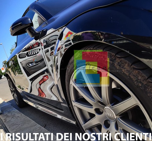 MINIGONNE LATERALI AUDI TT 8J 2006-2016 SOTTOPORTA STT RSTT LOOK ABS / PLASTIC - Foto 12 di 13