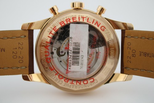 RELOJ WIDELING TRANSOCEAN CRONÓGRAFO 43MM ORO ROSA 18K NUEVO REF: RB015212/G738 - Imagen 10 de 12