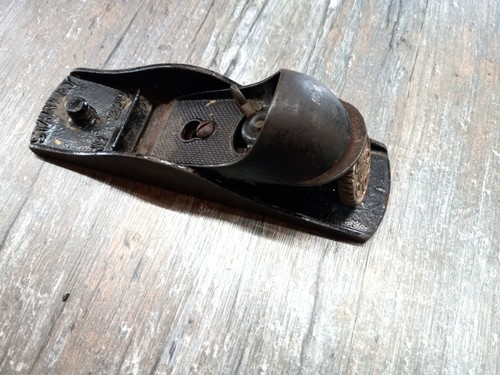 Vintage Stanley No 220 Block plane Early Type 5 Hole Depth Adjuster Knob  - Afbeelding 3 van 7