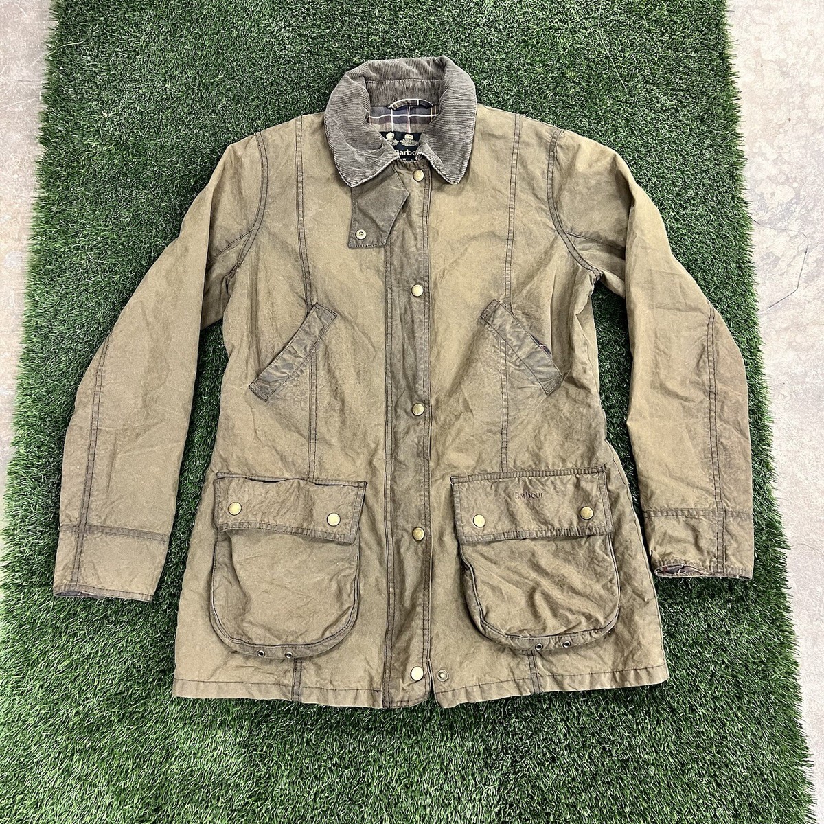 Barbour Bedale Jacket C40/102cm オリーブ　90s Barbour Bedale waxed jacket with hood C40 / 102 CM M / L