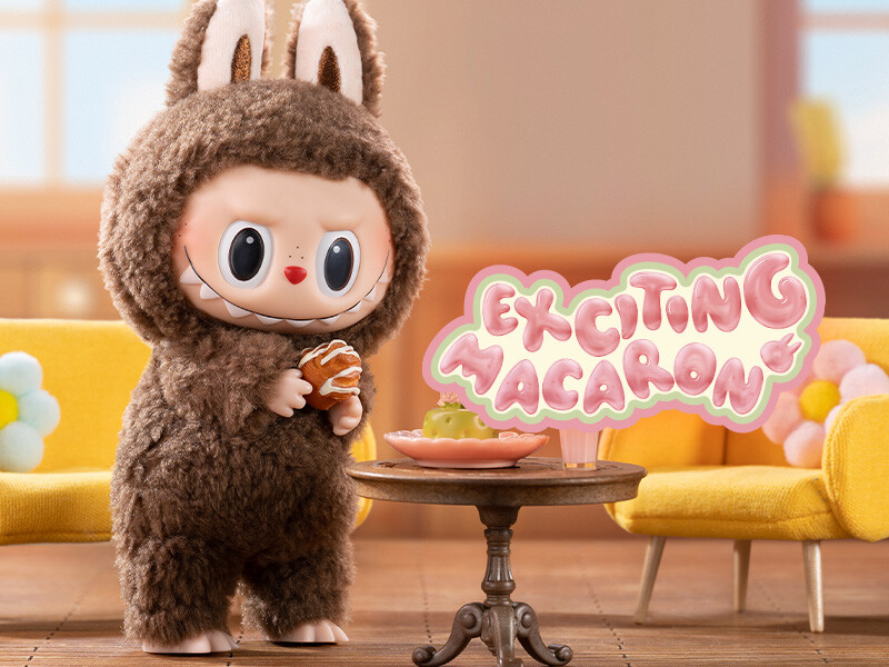 ぬいぐるみ・マスコット POP MART Macaron THE MONSTERS LABUBU Amazon.com: POP MART The Monsters - Tasty Macarons Vinyl
