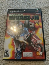 Robotech: Invasion (Sony PlayStation 2, 2004) scratched