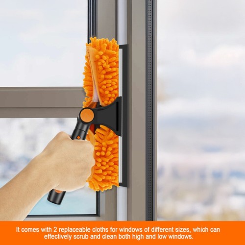 Professional Large Window Cleaner Equipment Glass Cleaning Telescopic Squeegee - Picture 6 of 14