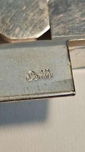 ** 7 3/4" BREITES PANTHER GLIEDERARMBAND ** ~ 925 STERLINGSILBER ~ 38 Gramm ~ FAST 1" BREIT - Bild 7 von 13