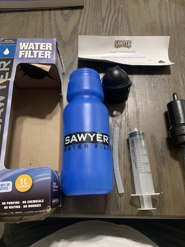 SAWYER SP140 1L (34 OZ.) Persönliche Trinkflasche mit Filter Outdoorsman/Traveler - Bild 2 von 2