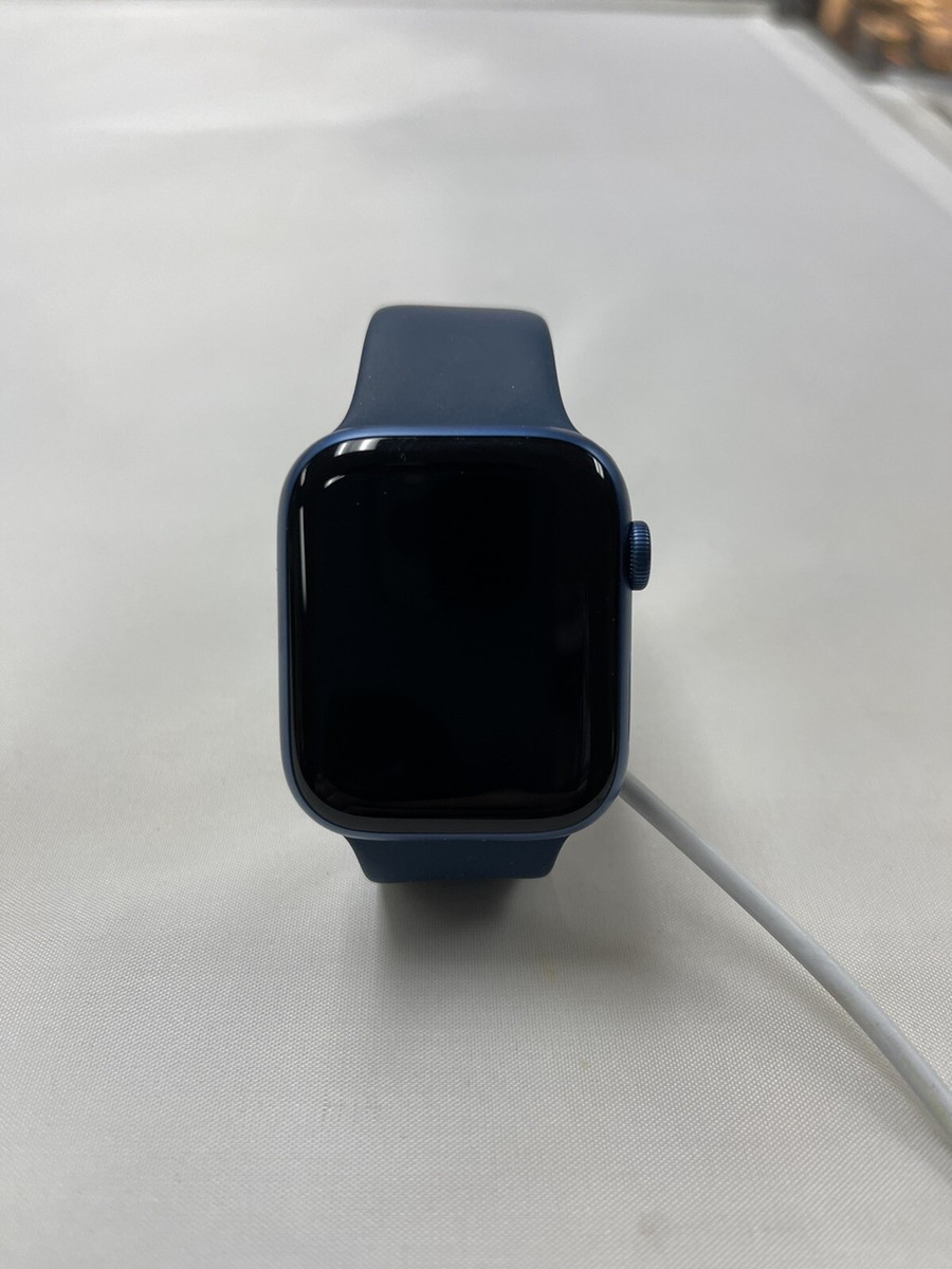 APPLE WATCH SERIES 7 ( A2474 ) 45MM BLUE ALUMINUM GPS 32GB | eBay