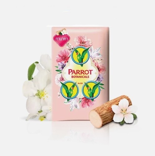 Parrot Bar Soap Botanical Long Lasting Body Fragrance Thai Herbal SkinCare 4x70g - Picture 36 of 40