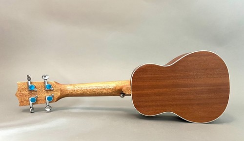 Brand New Hricane Concert 21 Inch Ukulele Classic Sapele Satin Finish (Carved) - Picture 2 of 5