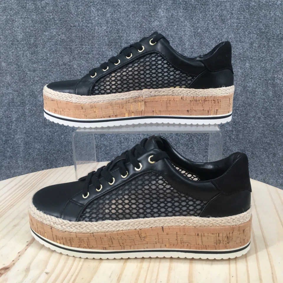 JLO Jennifer Lopez туфли женщин 6,5 М Laurn Espadrille кроссовок черный искусственной кожи - Изображение 2 из 4