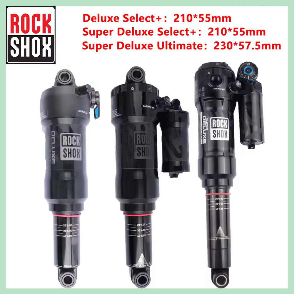 DELUXE SELECT+ 230x57.5 ロックショックス ROCKSHOX Super Deluxe Select+ Rear Shock Absorber MTB 210x55