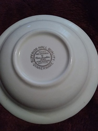 HALL JEWEL TEA Autumn Leaf 5.5" BERRY / FRUIT BOWL - Picture 2 of 2
