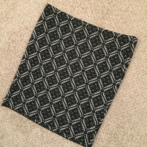 Apt 9 Pencil Skirt XL Black Geometric Pull On Lined - Picture 2 of 9
