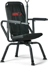 Sniper Seat Shooting Chair with Shooting Rest, 360 Degree Rotation, Adjustable R
