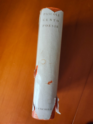 lotto di 5 libri di Giovanni Pascoli 1937-1953 - Foto 24 di 24