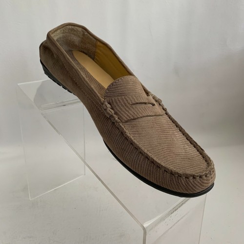 Van Eli Driving Penny Loafers Taupe 