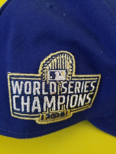 Cappello uomo LA Dodgers 2020 World Series On Field Champs New Era 59FIFTY taglia 8 NUOVO - Foto 4 di 8