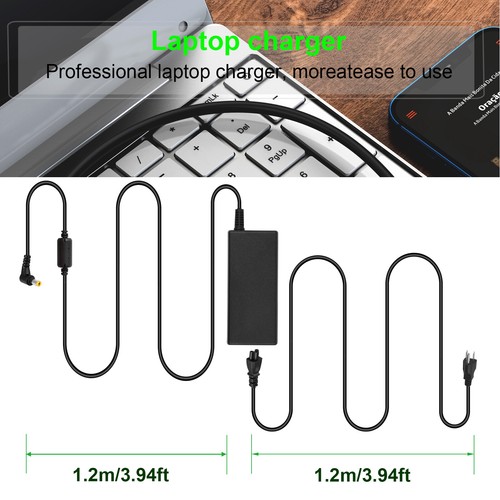 AC Adapter Charger For Acer Aspire One AO522 AO722 Notebook PC Power Supply Cord - Picture 8 of 10