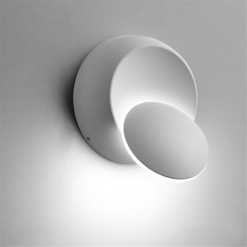 Lampada da parete rotante 360° camera da letto soggiorno applique corridoio corridoio corridoio 5W LED interno - Foto 13 di 14