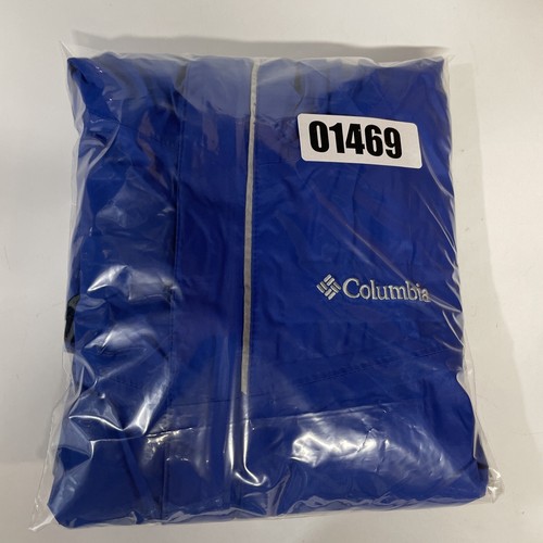 Columbia Windbreaker Jacket Youth L 14-16 Blue Omni Tech Waterproof Mesh Lining - Picture 23 of 23